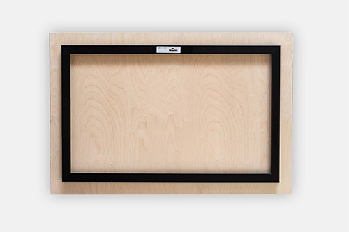 In the Net Metal print