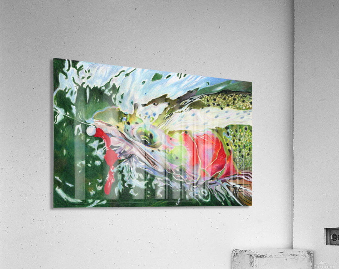 Scarlett O Steelhead Acrylic Print