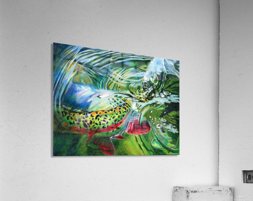 Rainbow Release Acrylic Print