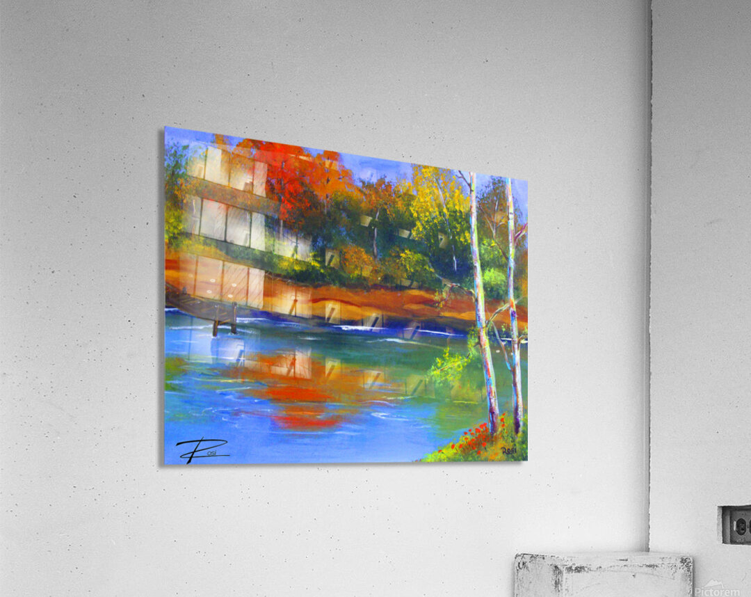 Fall Lake Acrylic Print