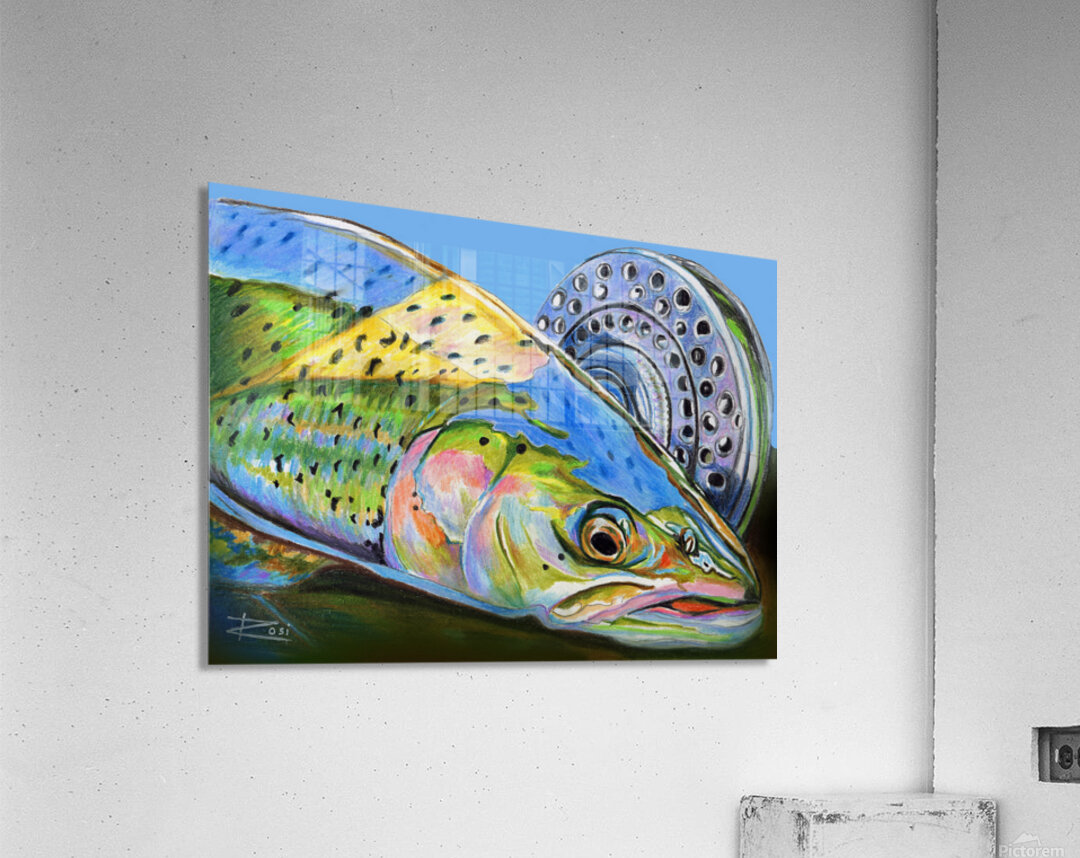 Reel Reflection Acrylic Print