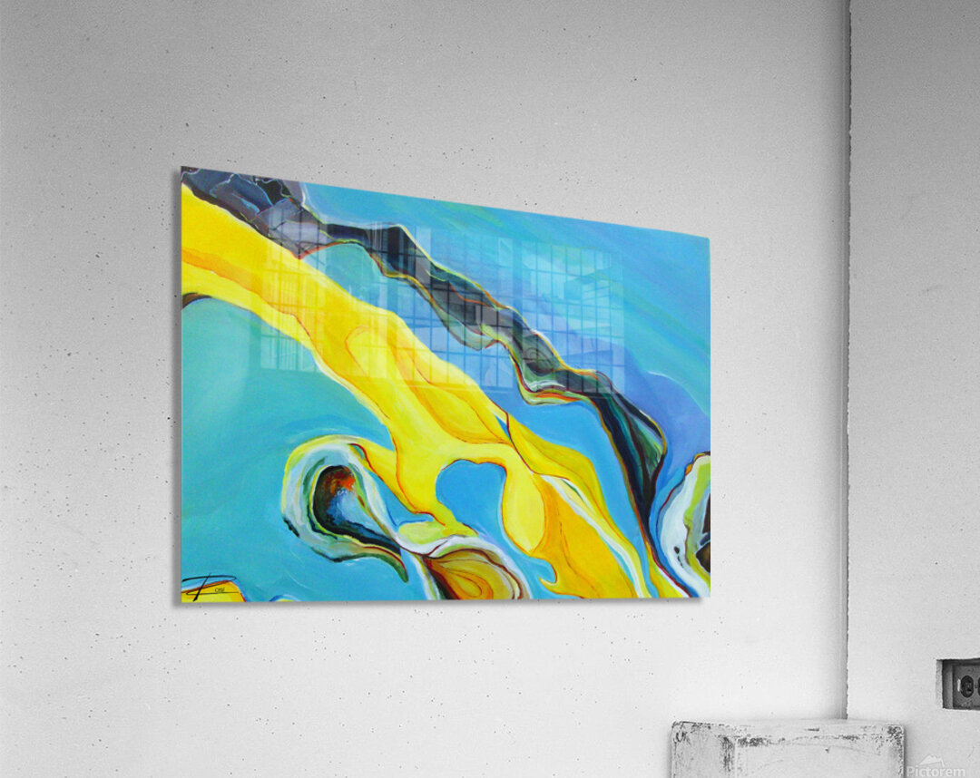 African Rock Acrylic Print