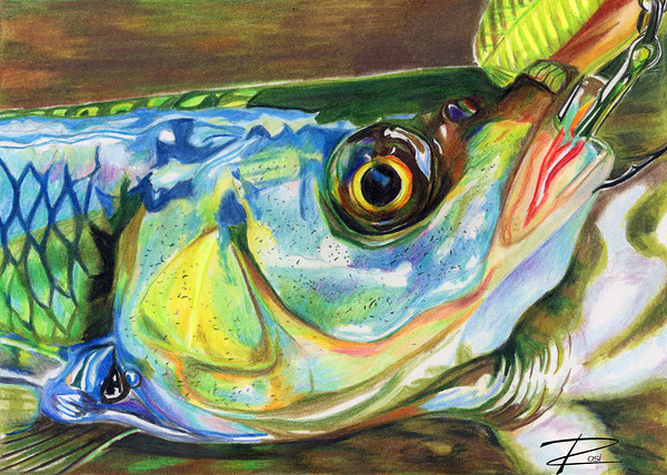 On The Hook II Print