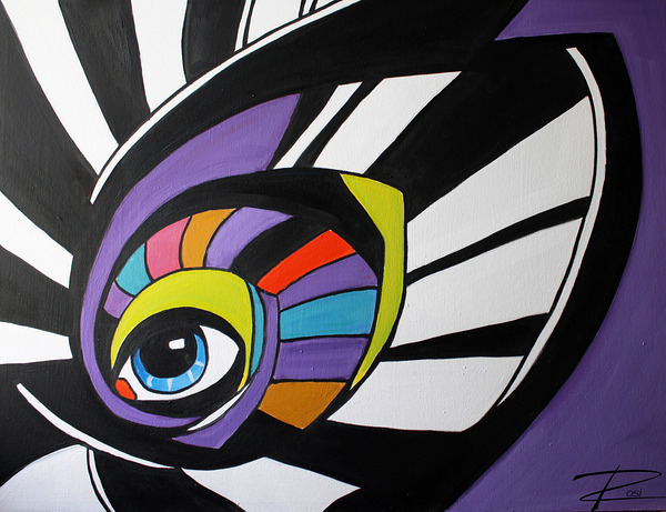 Looking Upstairs Print