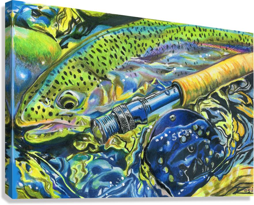 Rainbow Reflection Canvas Print