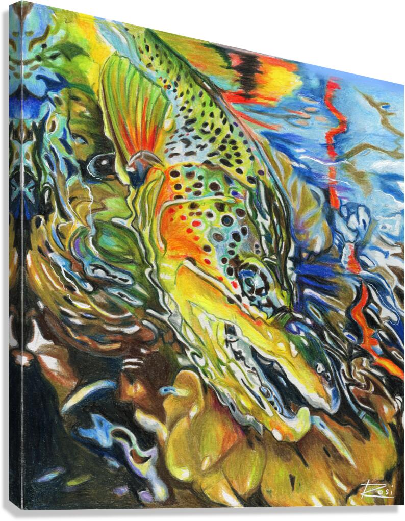 Breaking Loose Canvas Print