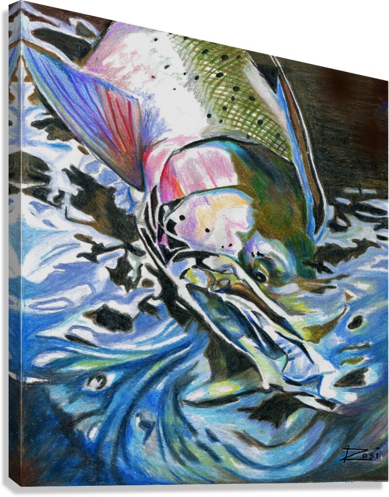 On the Loose Canvas Print