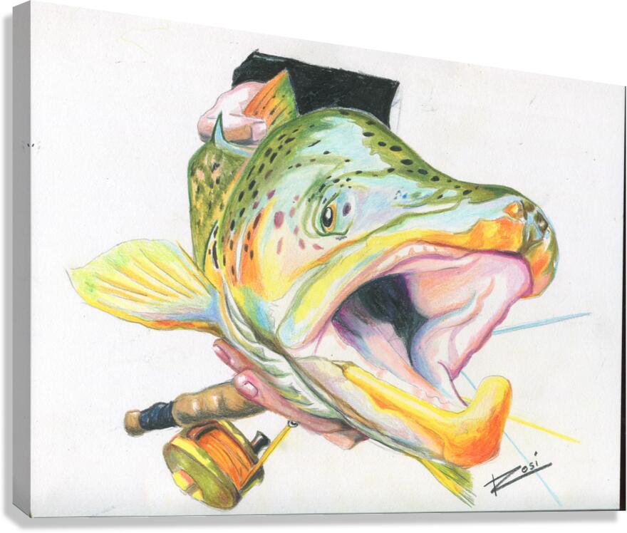 Big Mouth Canvas Print