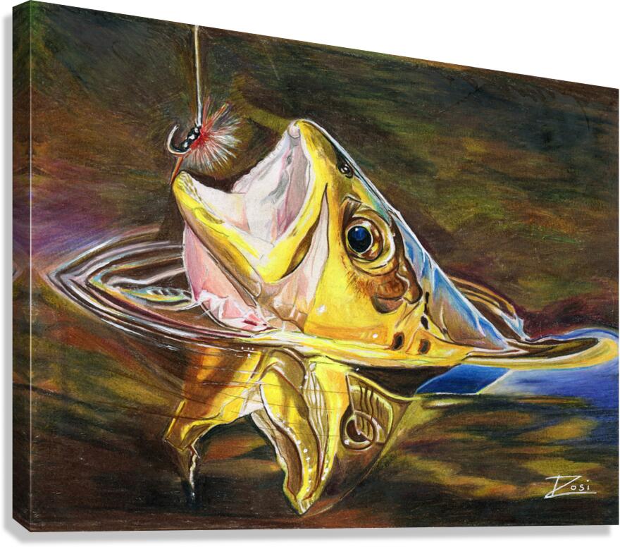 Fly Catcher Canvas Print