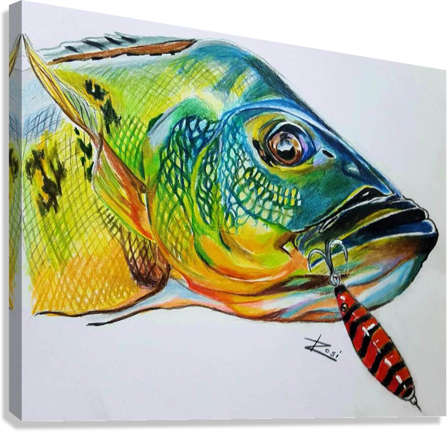 Peacock II Canvas Print