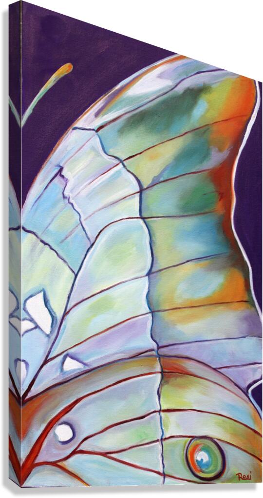 Blue Wing Canvas Print