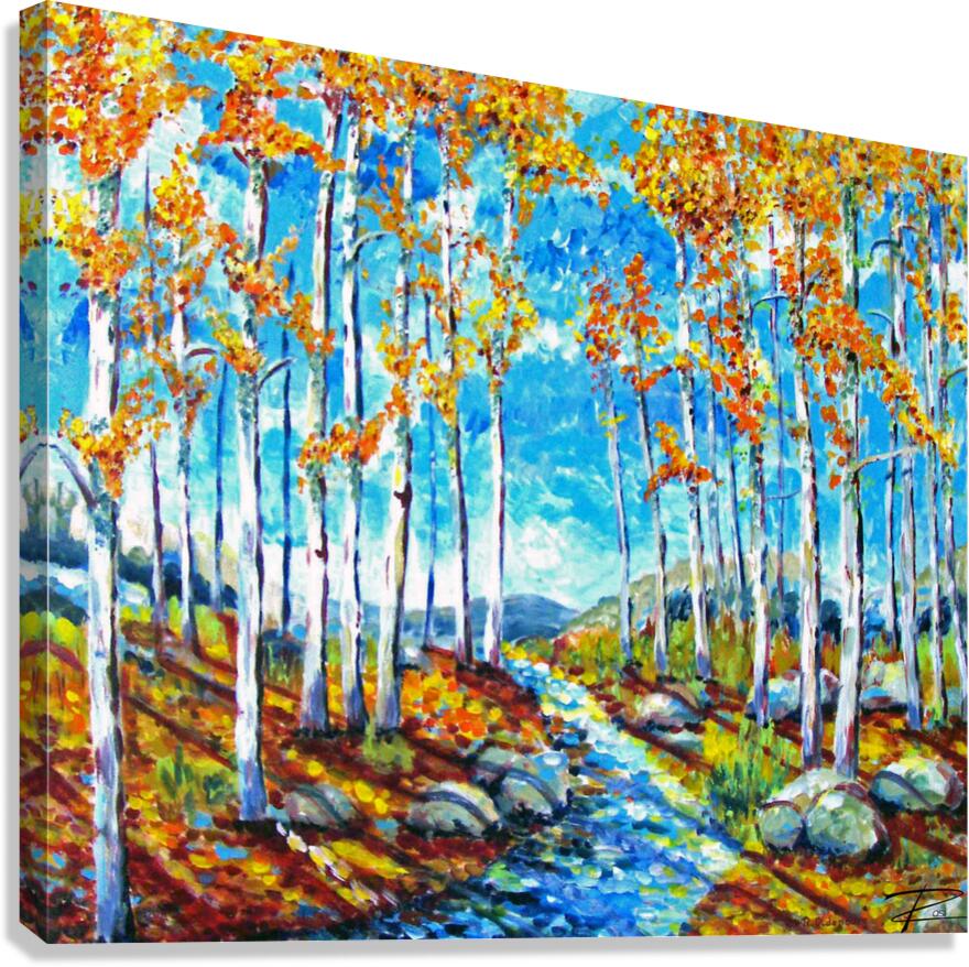 Aspens 2 Canvas Print