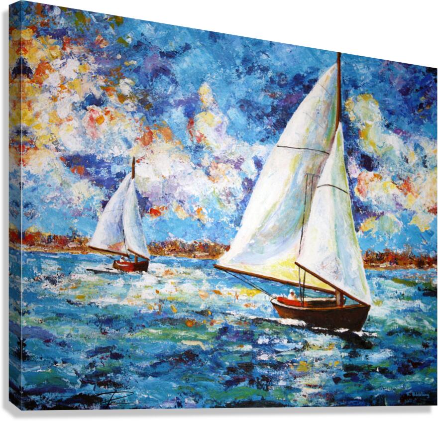 Sailboat Canvas Print