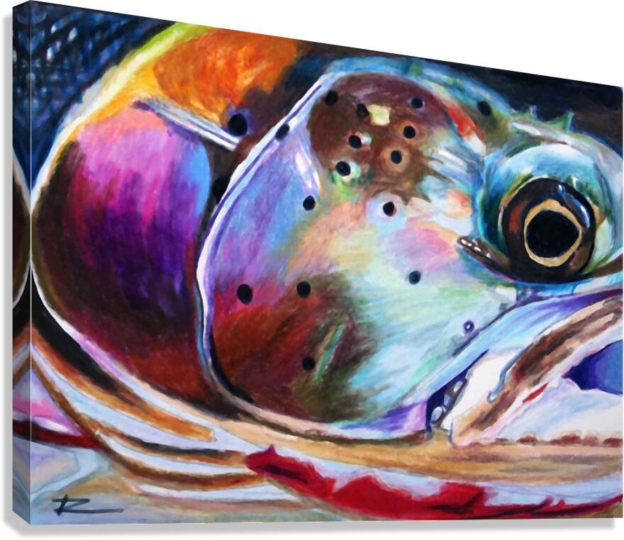 STEELHEAD CLOSEUP  Canvas Print