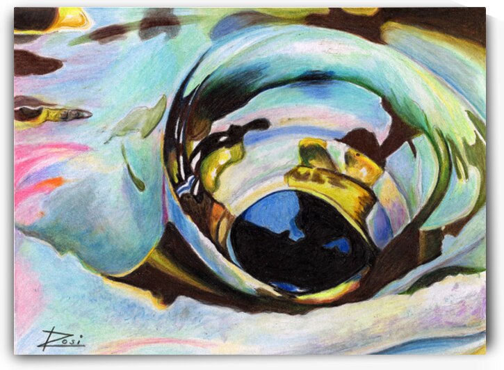 Alaskan Rainbow Eye by Rosi Oldenburg