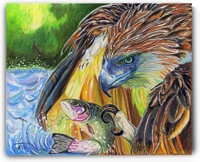 Under The Eagles Wings by Rosi Oldenburg