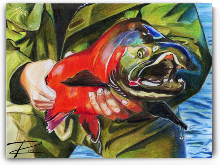 Coho III by Rosi Oldenburg