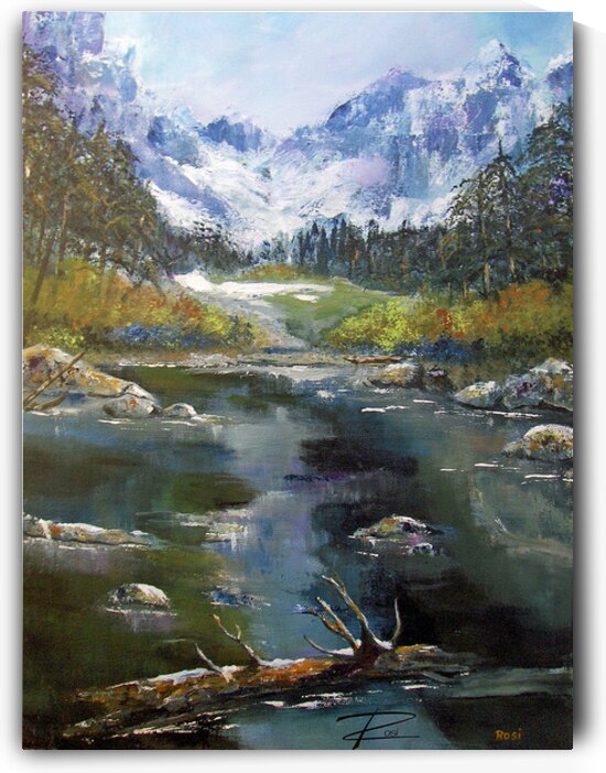 Mountain Vista by Rosi Oldenburg