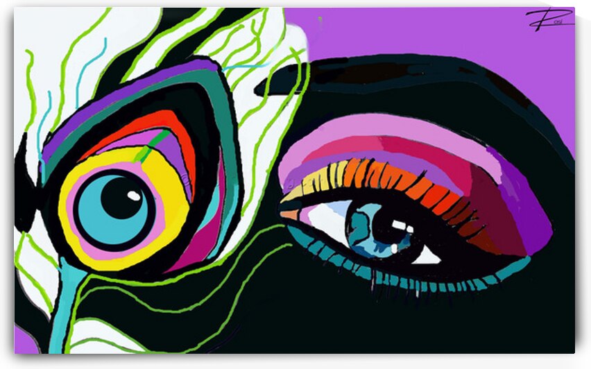 Crazy Peacock by Rosi Oldenburg