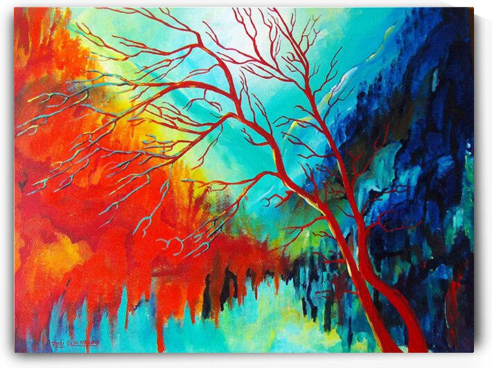 The Red Tree by Rosi Oldenburg