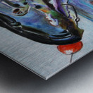 Hooked Steelhead Metal print