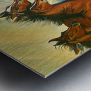 Stampede Metal print