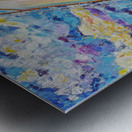 Sailing the Storm Metal print