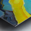 African Rock Metal print