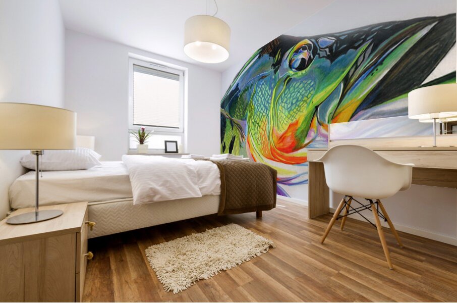Peacock Bass Mural print