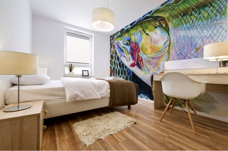 Dolly Varden III Mural print