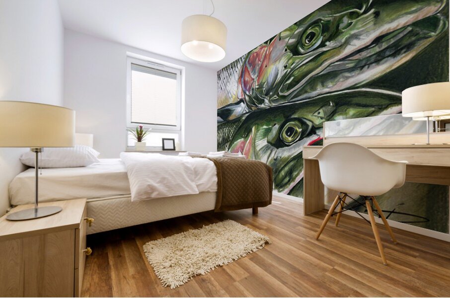 Double Take Mural print