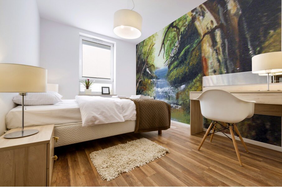 Shady Falls Mural print