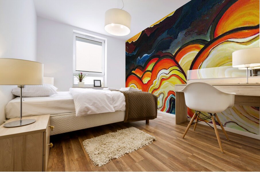 Late Afternoon Mural print