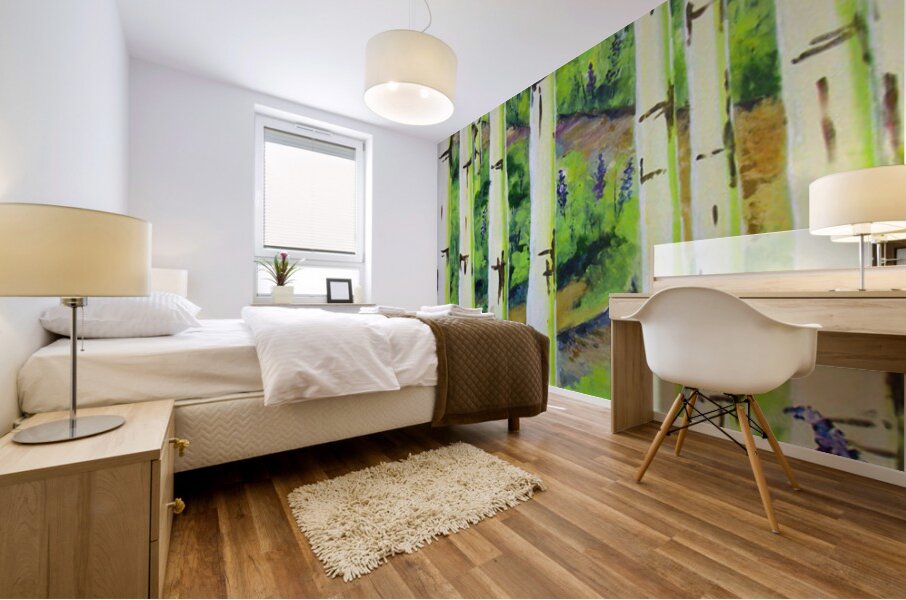 Aspens 1 Mural print