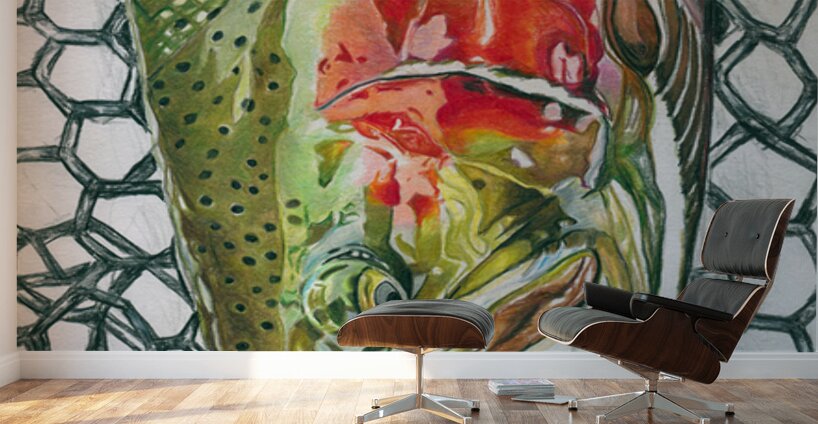 Metallic Steel Wall Murals