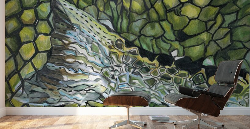 Fish Tail II Wall Murals