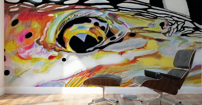 Steelhead with Streamer Wall Murals
