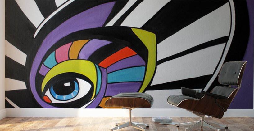 Looking Upstairs Wall Murals