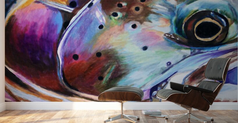 STEELHEAD CLOSEUP  Wall Murals