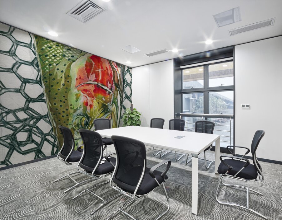 Metallic Steel Wall Printing