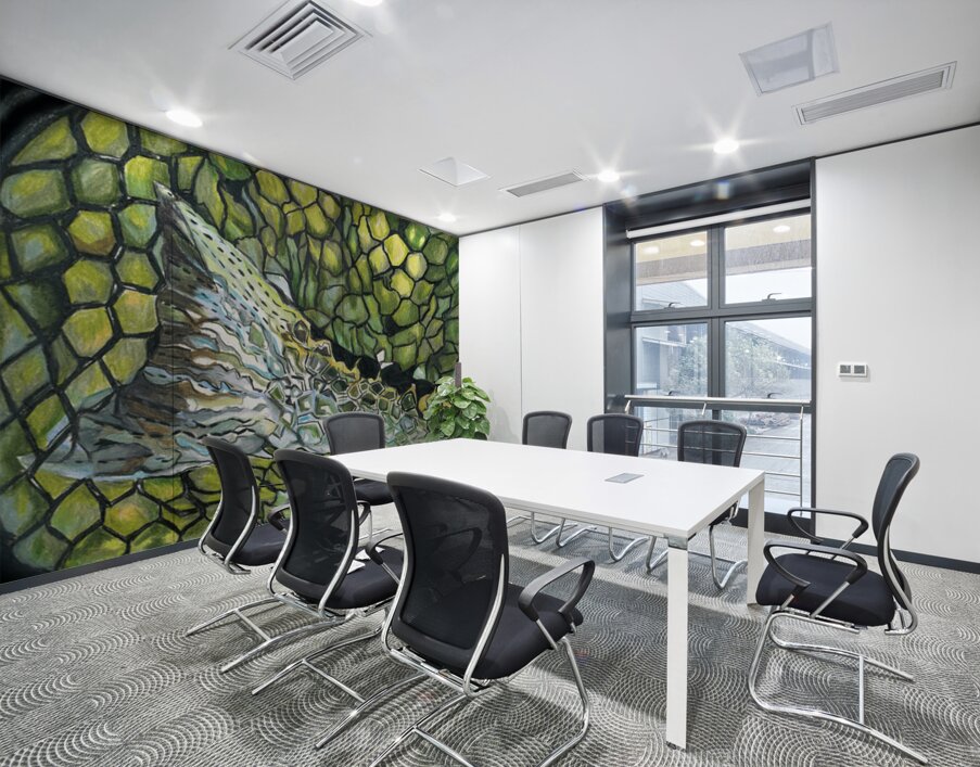 Fish Tail II Wall Printing