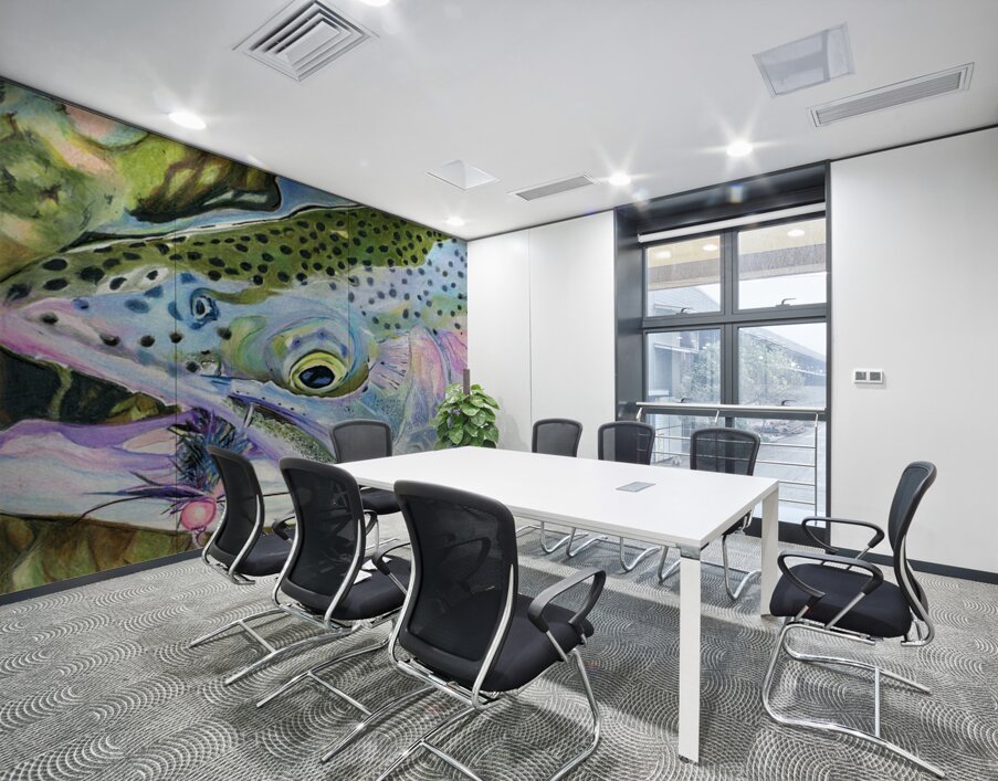 On The Fly Wall Printing