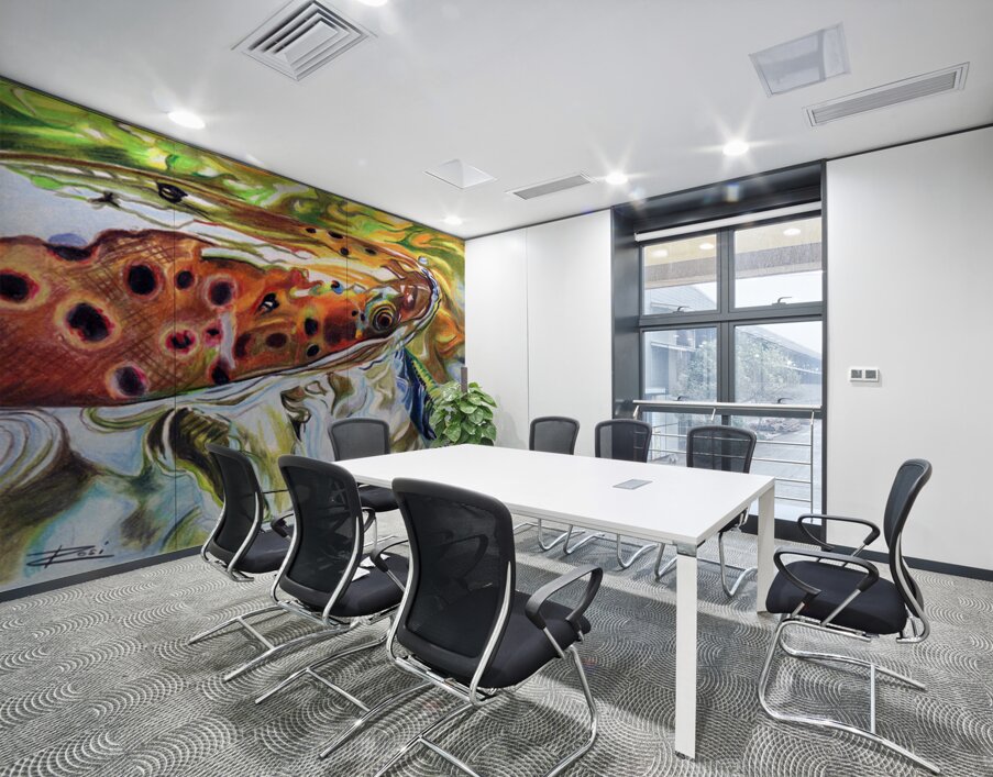 Brownie Hooked Wall Printing