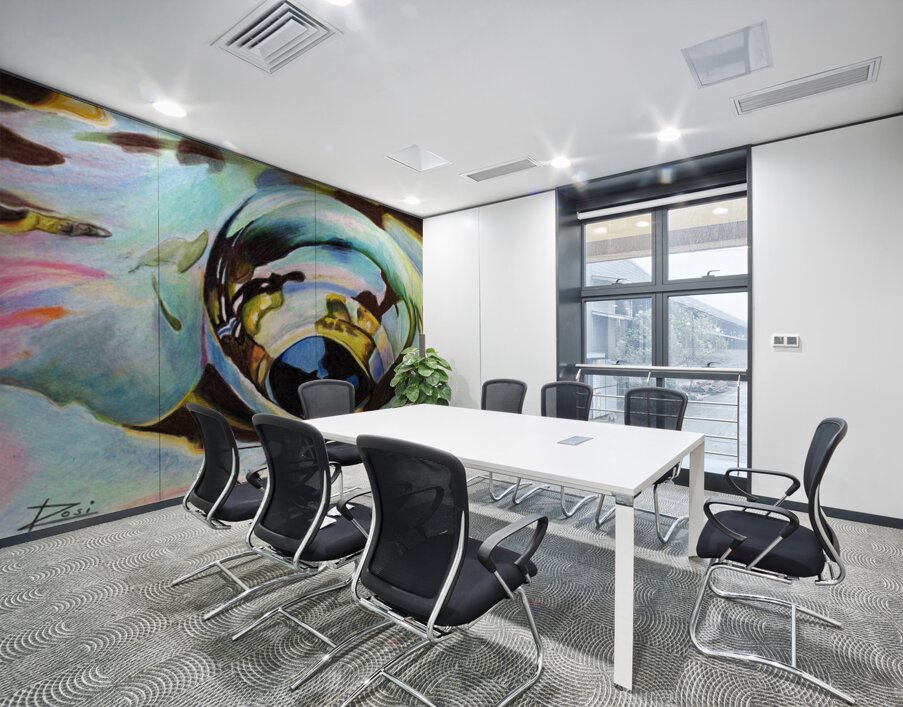 Alaskan Rainbow Eye Wall Printing