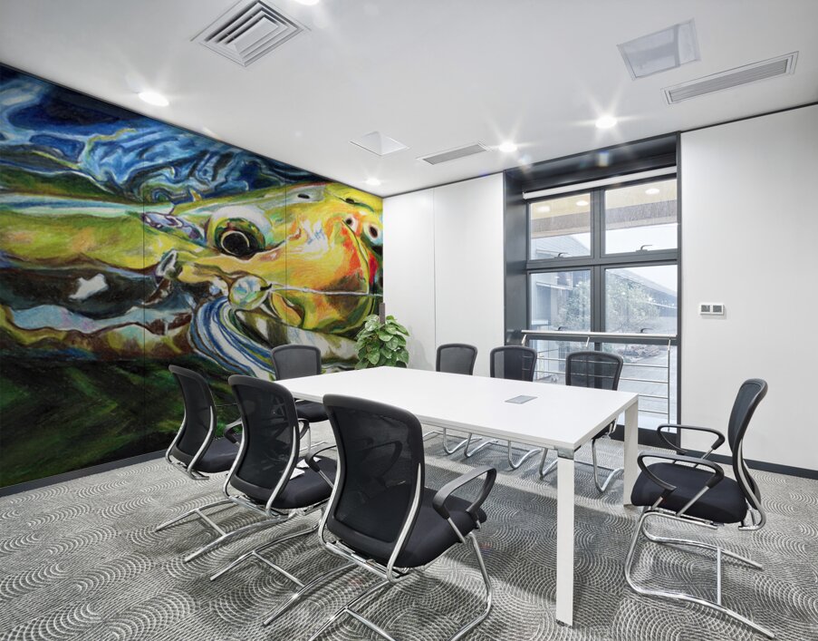 Brown Trout with Capt. Hook Wall Printing