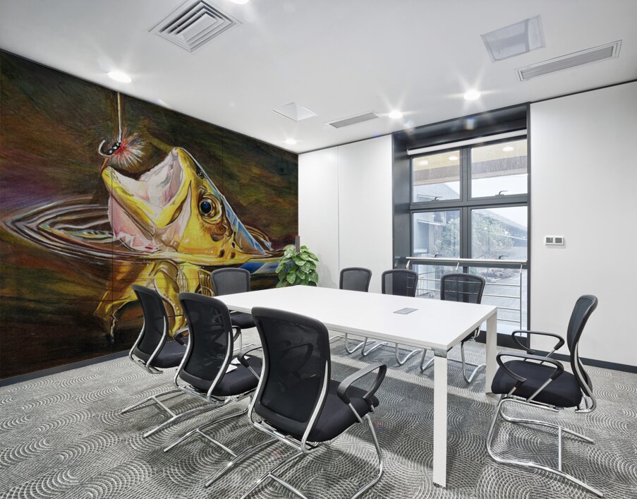 Fly Catcher Wall Printing