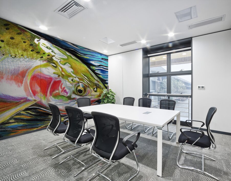 On the Hook Wall Printing