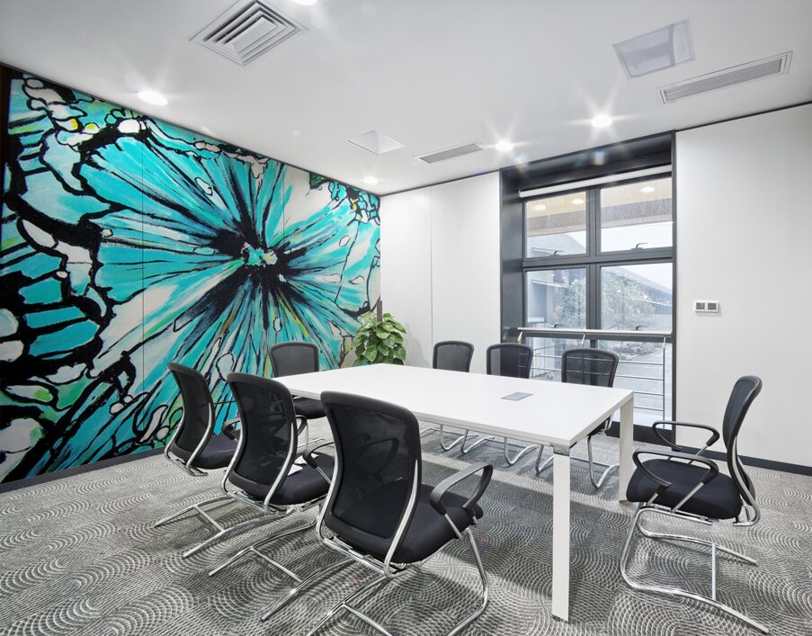 Eruption Wall Printing