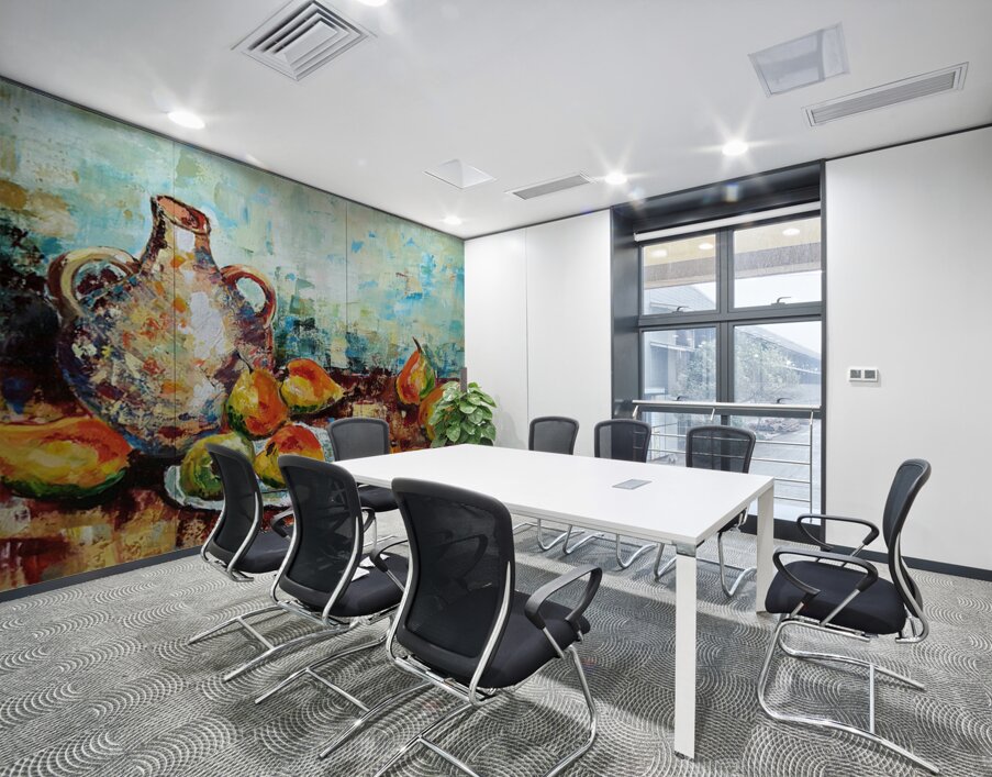 Nine Pears Wall Printing