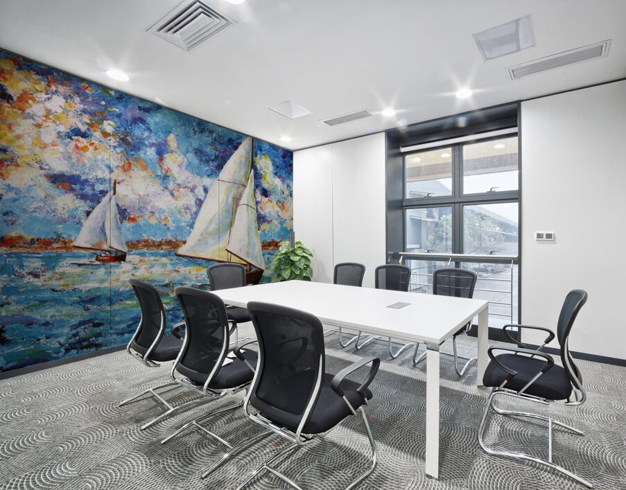 Sailboat Wall Printing